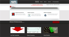 Desktop Screenshot of ppsmerchantservices.com